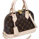 Louis Vuitton Monogram Canvas Alma Shoulder Bag M53152 Brown